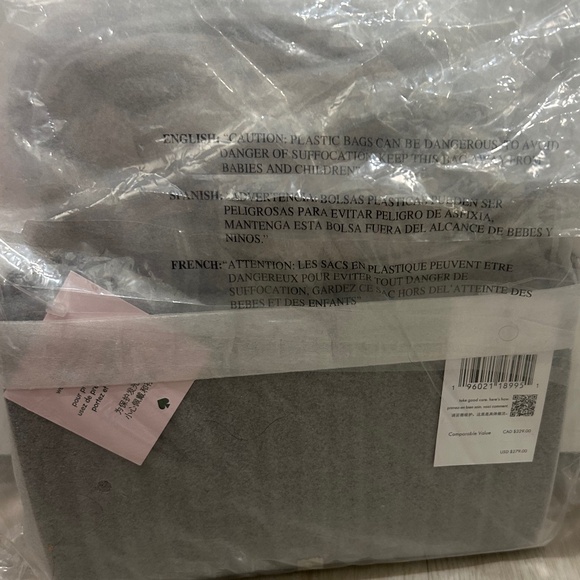 Kate Spade (NWT) Tinsel Flap Crossbody in Black Glitter - Picture 5 of 6